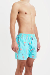 Flamingo boxershort van Boks Amsterdam | Flamingo's op je boxershort of onderbroek!