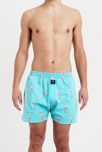 Flamingo boxershort van Boks Amsterdam | Flamingo's op je boxershort of onderbroek!